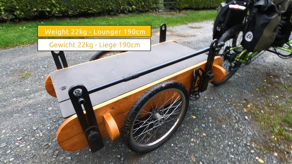 WEIGHT bike camper